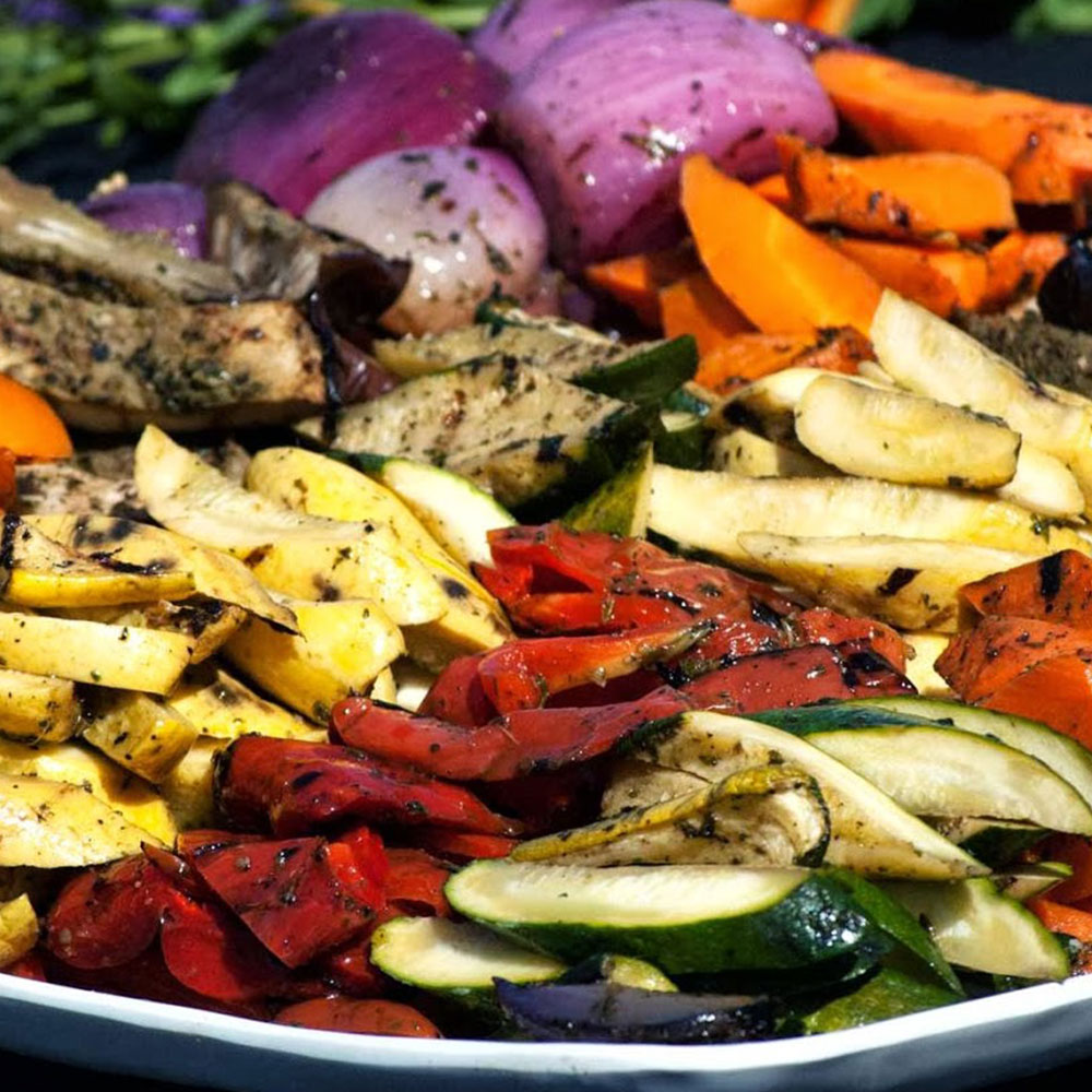 Grilled Organic Vegetables | Co-opportunity Catering